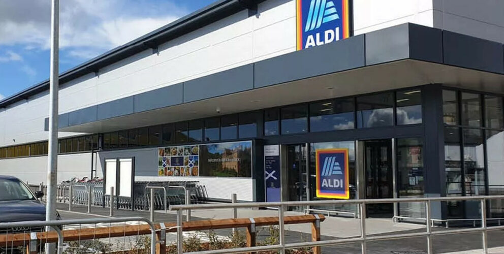 Aldi shop front